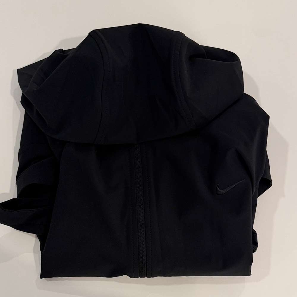 Nike Black Hooded Zip Jacket
